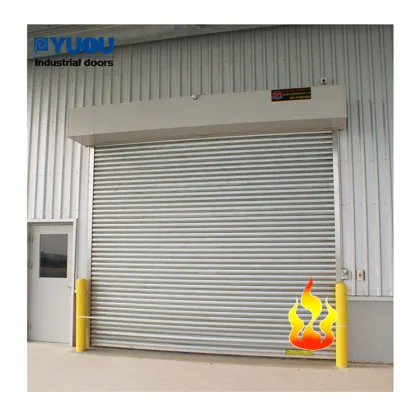Fire Rated Roller Shutter Door - 3 Hours Fireproof Steel Rolling Industrial Door