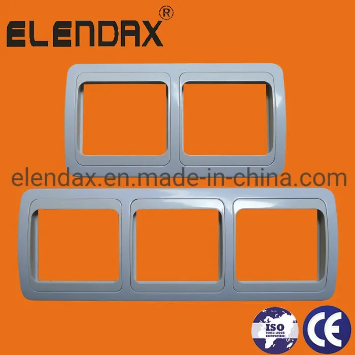 Sakelar Tombol Dinding Putih Elegan (F2001)