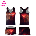 Sublimation Printing Fancy Spark Cheerleading Outfits