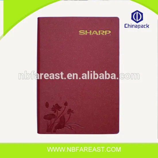 New desigjn high quality cheap custom China price notebook