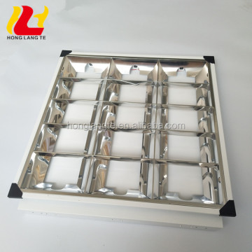 Indoor 2Ft Square T8 Fluorescent Tubes Lampholder LED Grille Lamp for Office