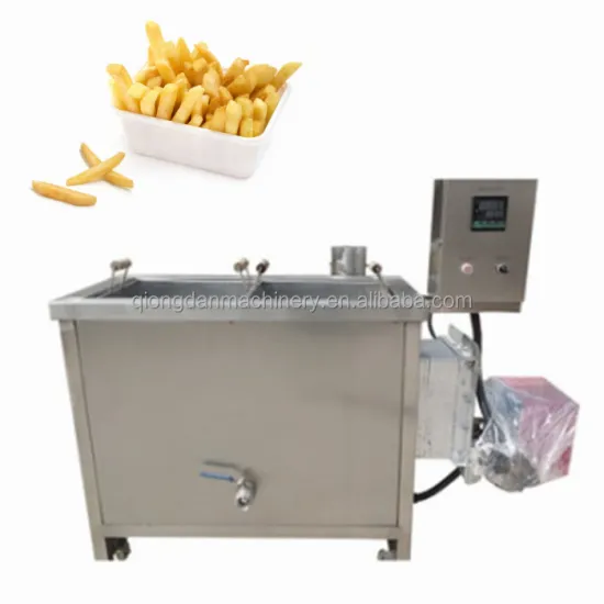 Commercial Gas Continuous Frying Machine for Onions, Garlic, and Donuts