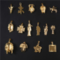 Factory designe solid charms pendants for jewelry making