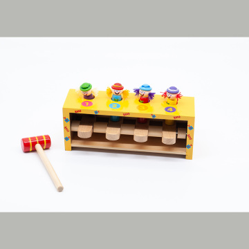 Hölzerne Pull-String-Spielwaren, Holzspielküchen Spielzeug
