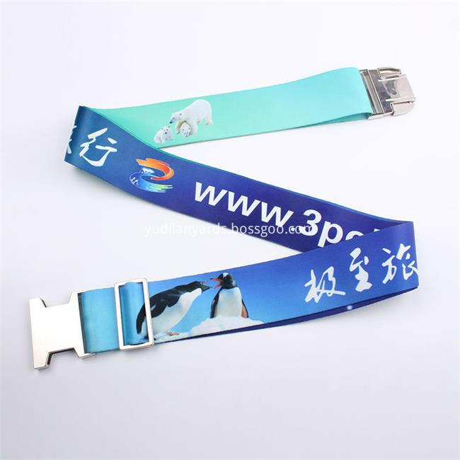 Dye Sublimation Logp Luggage Strap 