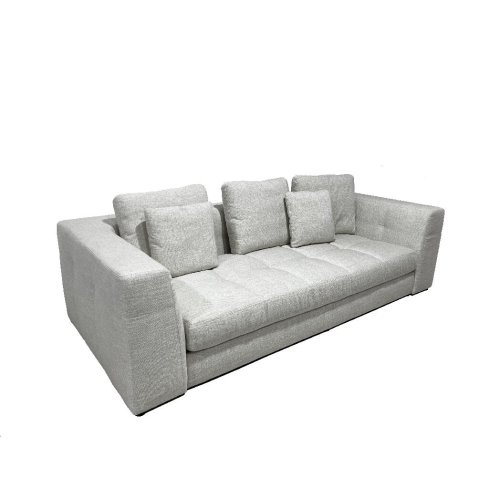 Sofa Fabrik Mewah dengan Kusyen Bawah Daya Tahan Tinggi