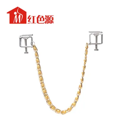 Nipple Clip Sexy Couple Flirting Toy Chain Clamp Funny Love Fetish Bondage