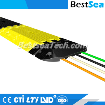 Cable protection cover collapsible, durable flexible cable protector
