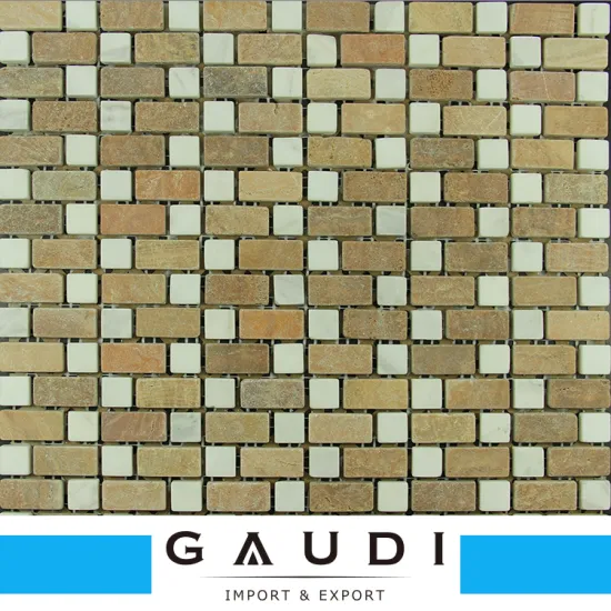 Best quality frosted wall mosaic brick 3-d stone mosaic products