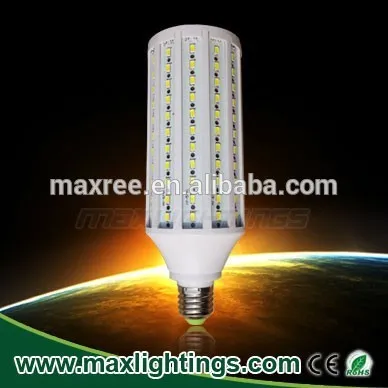 Hot sale! E27/E14-165SMD(2835) 20w AC220-240V led bulb CE ROHS approval ABS material big led corn light