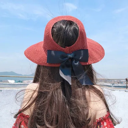 Super Foldable Wide Edge Summer Sun Hat with Sunscreen Protection