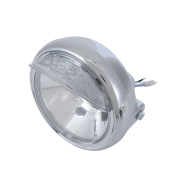 Universal Fit Motorcycle Round Head Light for HONLG GN125 GN150