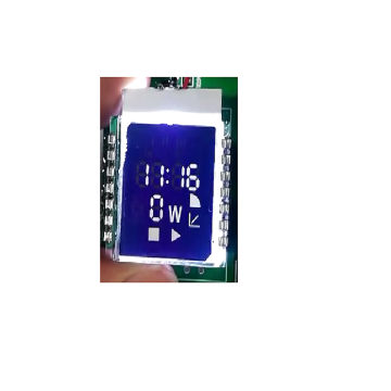 TN positive LCD Integrated Display clock and temperature