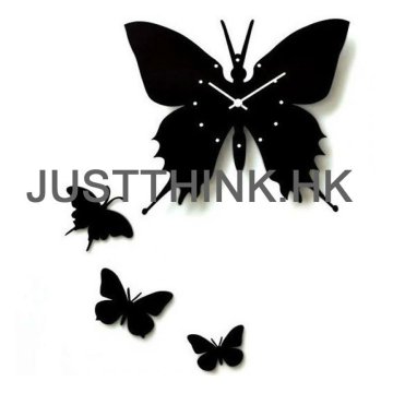 Custom fashion design acrylic wall clock FZ-AD-C0003