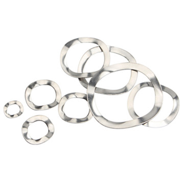 Wholesale Supplier of High-Quality 304 Stainless Steel Wave Spring Washers with Curved Waveform Design in M3 to M20 Sizes - Flat Gaskets