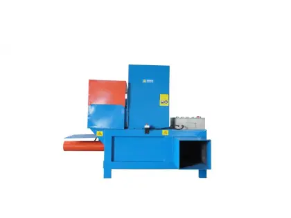 Rice husk bagging machine