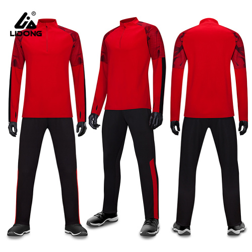 Mens Long Sleeve Sweatsuit Casual Jacket & Pants