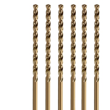HSSCO 5% Cobalt M35 Twist Drill Bits for Stainless Steel and Alloy Steel (160MM-300MM)