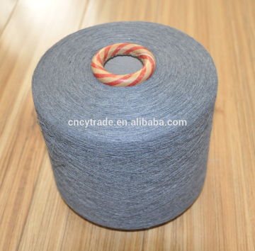 100% grey cotton yarn