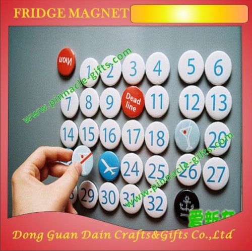2014 Custom Shaped Rubber Calendar Fridge Magnet To Stick Notes High