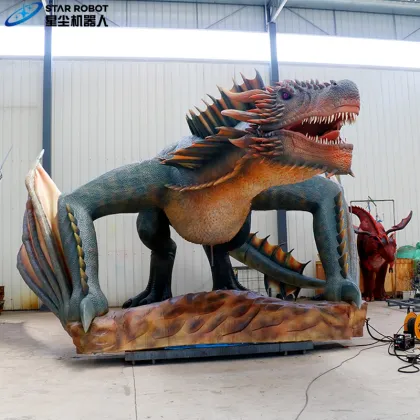 Life - Like Animatronic Western Dragon
