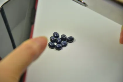 good quality natural star sapphire Blue sapphire