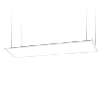 72W 2x4 Recessed LED Panel Light with SMD4014 Technology, 60x120 Flat Step Frame, PMMA Ceiling Panel Light