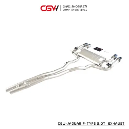 CGW High-Quality Auto Parts for Jaguar F-Type 3.0T Exhaust System MY 2019