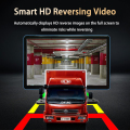 Sistema de monitor de veículos de 4,1 polegadas de 4 canais com 2,5D Touch/Ir Night Vision/Mirror Image/Loop Record