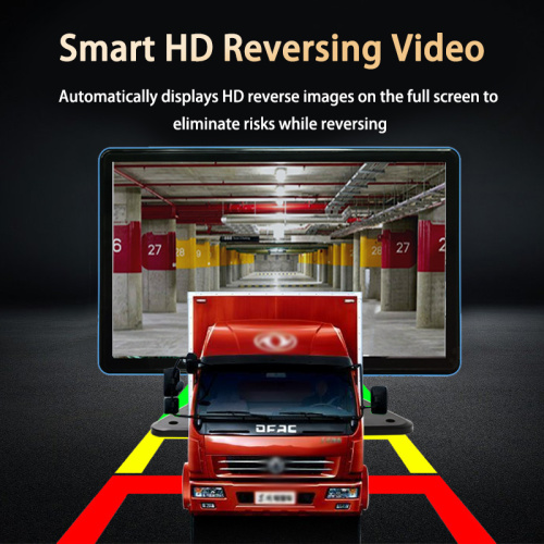 10.1 inch vehicle surveillance system Mirror image