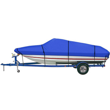 600D Heavy Duty Waterproof and UV-Proof V-Shaped Oxford Cloth Boat Cover