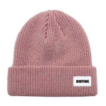 RPET Eco -friendled poliéster acrílico gorro de punto acrílico - nuevo diseño de sombrero de invierno cálido