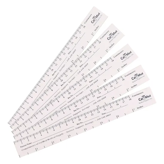 Customized Medical Paper Wound Measuring Ruler