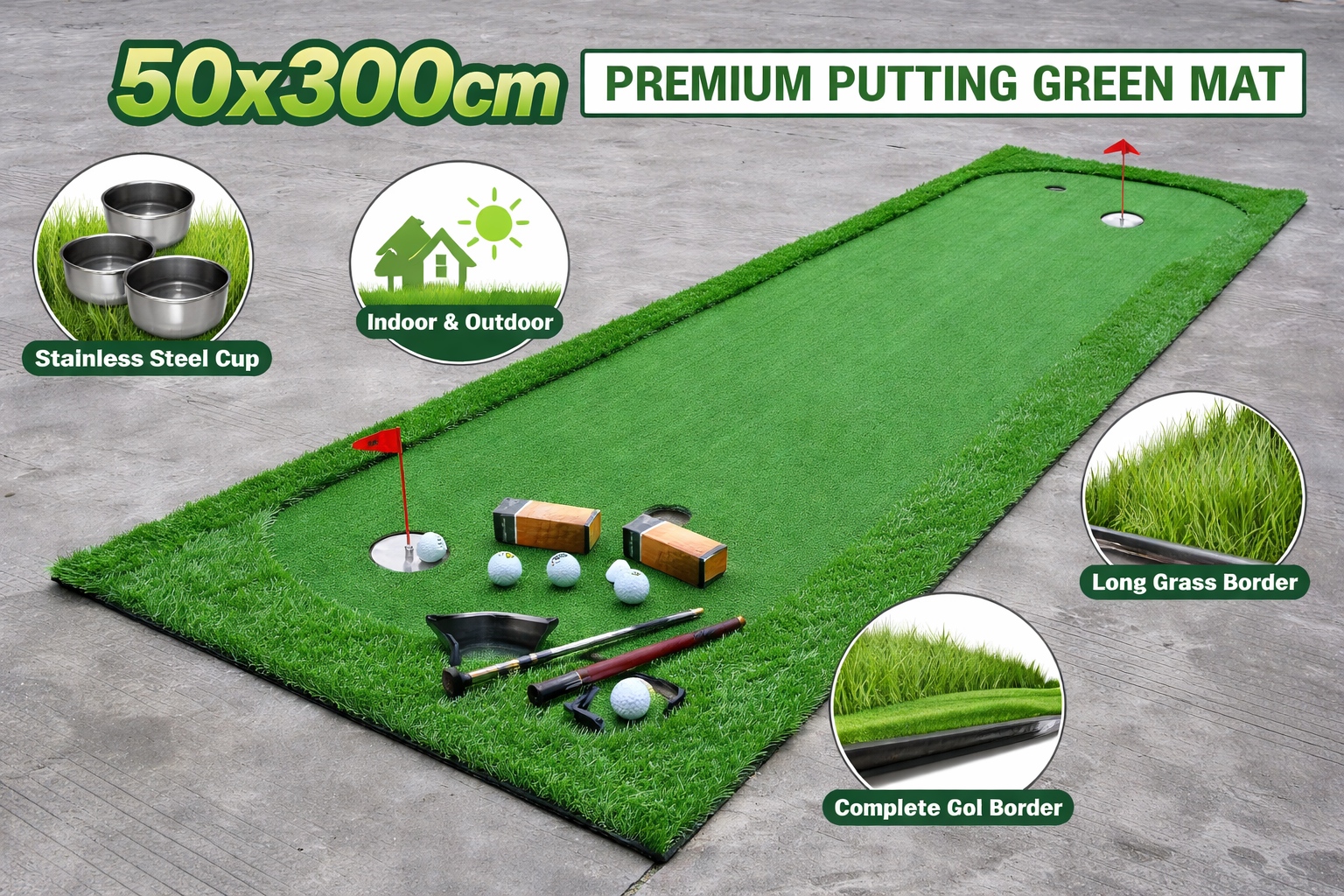 Cup Putting Green 7