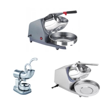 Electric Industrial Snow Cone & Ice Shaver Machine for Drinks