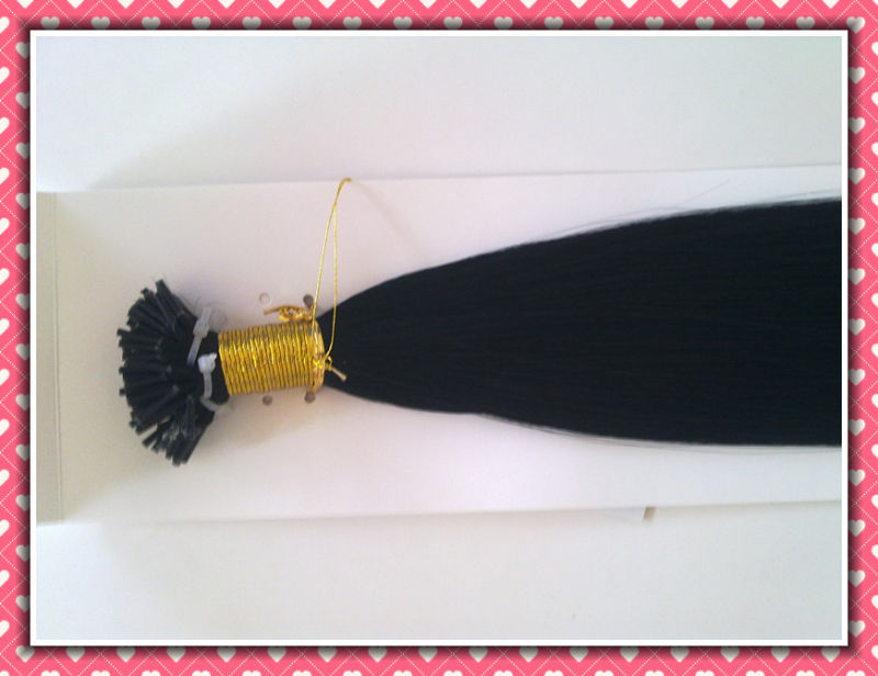 High Quality 100% Human Hair Pre-Bonded Hair Extension I-Tip 20