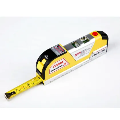 Multi-Function Spirit Level Vial Laser 3 Lines Level Tool
