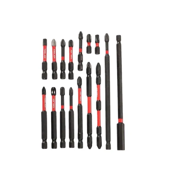 Magnetic Phillips Screwdriver Bits with 1/4" Hex Shank in 25mm to 150mm Range