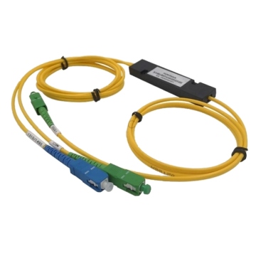 Wavelength 1550nm Filter WDM Splitter with PVC Outer Sheath