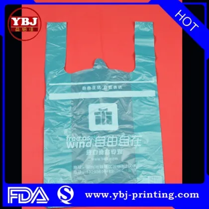 Fashion PE hand carry bag with flexiloop handle