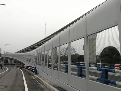 Sound Absorbing Road Noise Barrier Fence