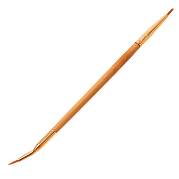 Single Double end Blender Eyeliner Brush Champange Gold