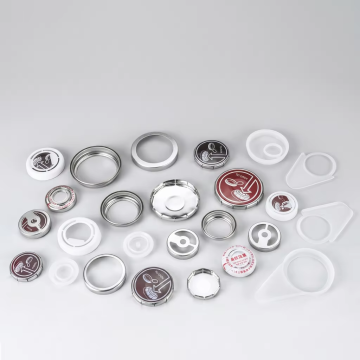 Custom Metal threaded lid Parts