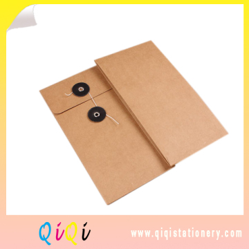 kraft paper home small size travel memory record sting closure document bag