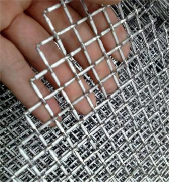 Multimaterial  Crimped Wire Mesh