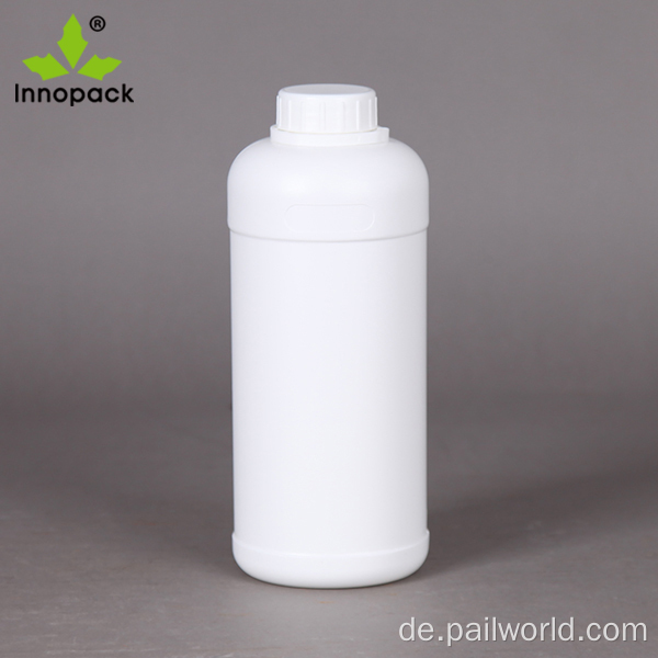 1 Liter weißer HDPE -Plastikflaschen Großhandel