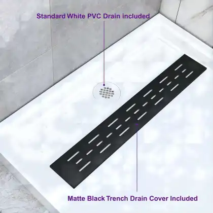 American Standard Rectangle Shower Pan