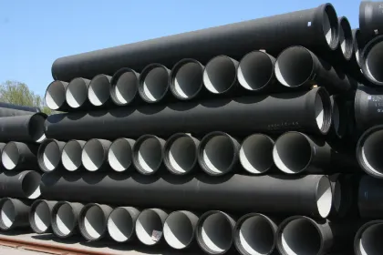 Topsun hot sale centrifugal black ductile iron pipe DCI K9