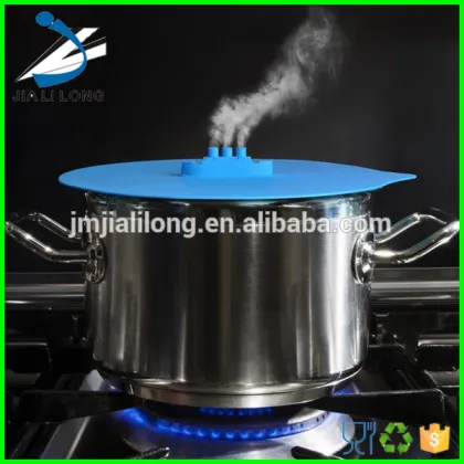 10'' steam ship pot cover silicone steaming lid