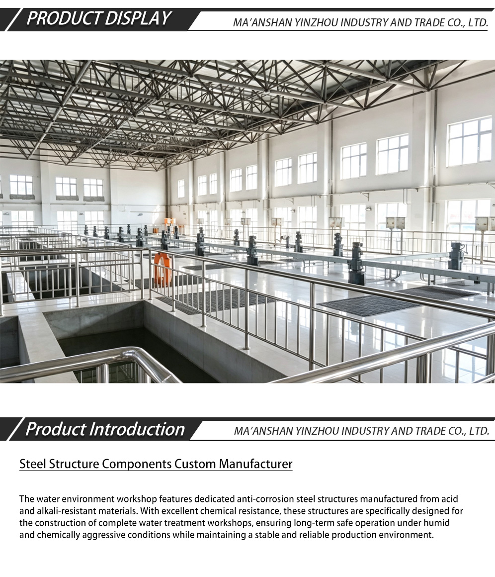 Sewage Treatment Plant Steel Workshop-x